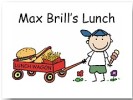 Lunch & Snack Stickers